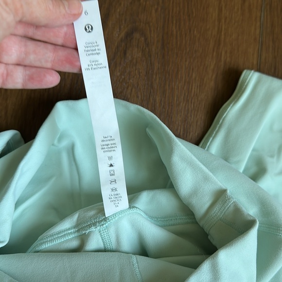 lululemon athletica Light Green Leggings - Picture 5 of 5